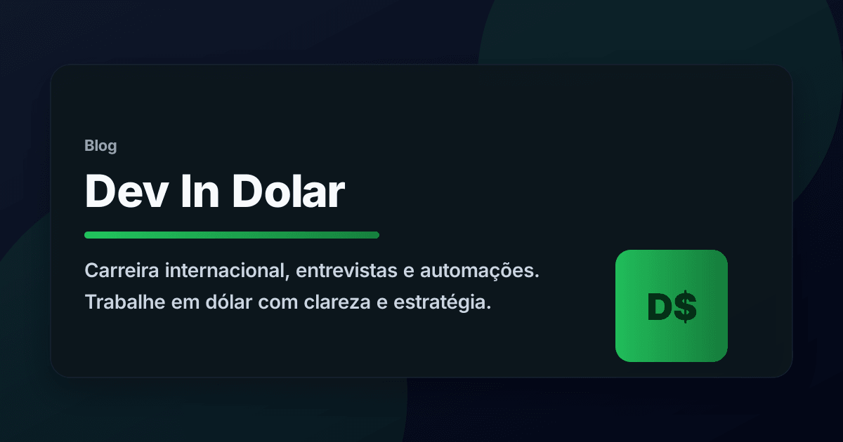 Como conseguir sua primeira vaga internacional (sem virar refém do inglês)